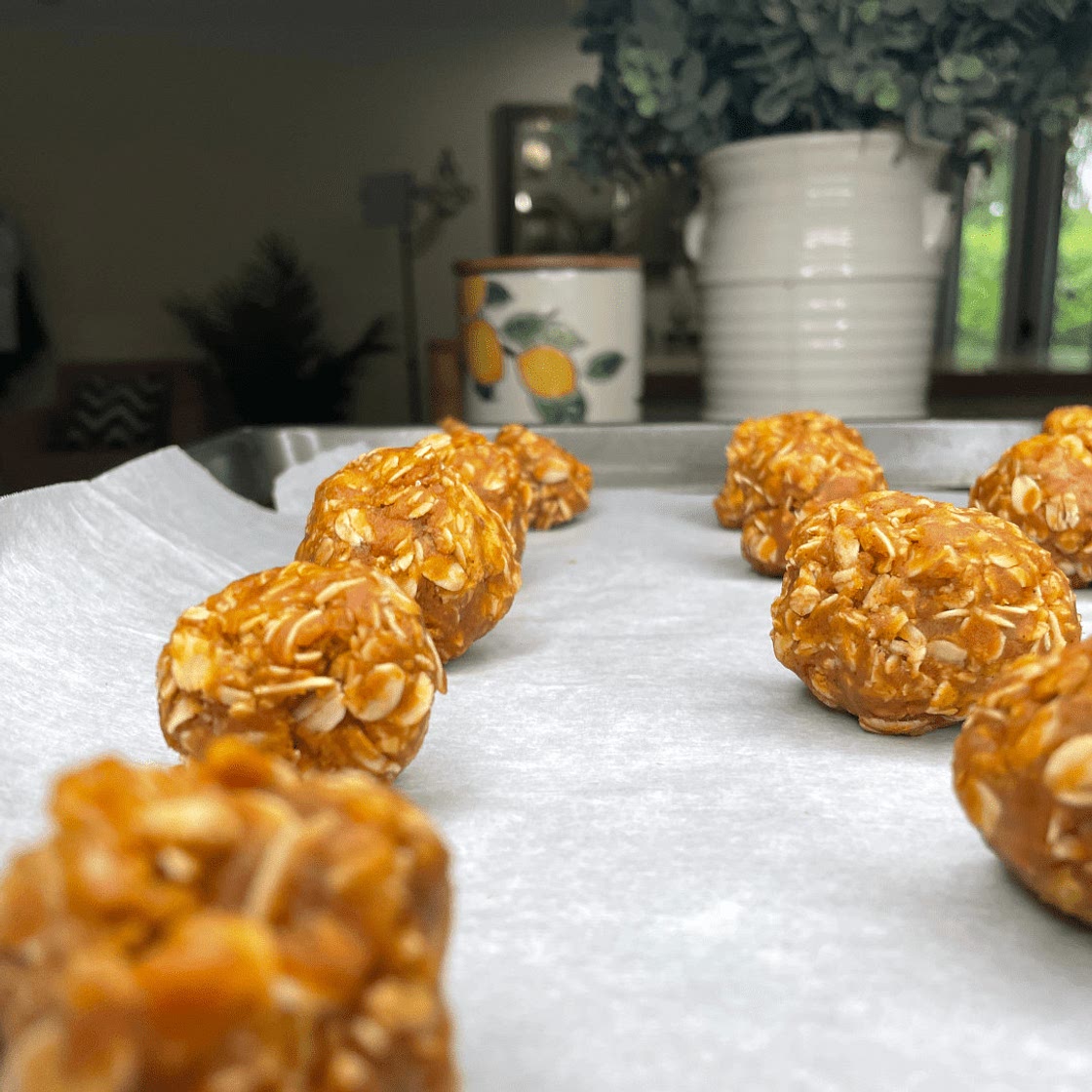 Pumpkin energy bites