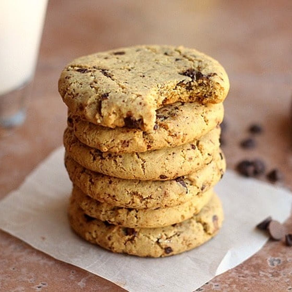 Chickpea Chocolate Chip Cookies (Vegan)
