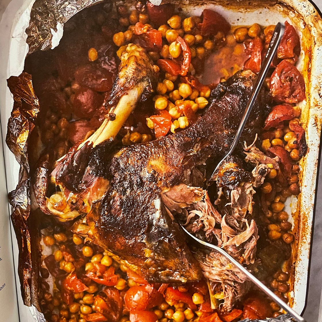 Tender lamb shoulder 