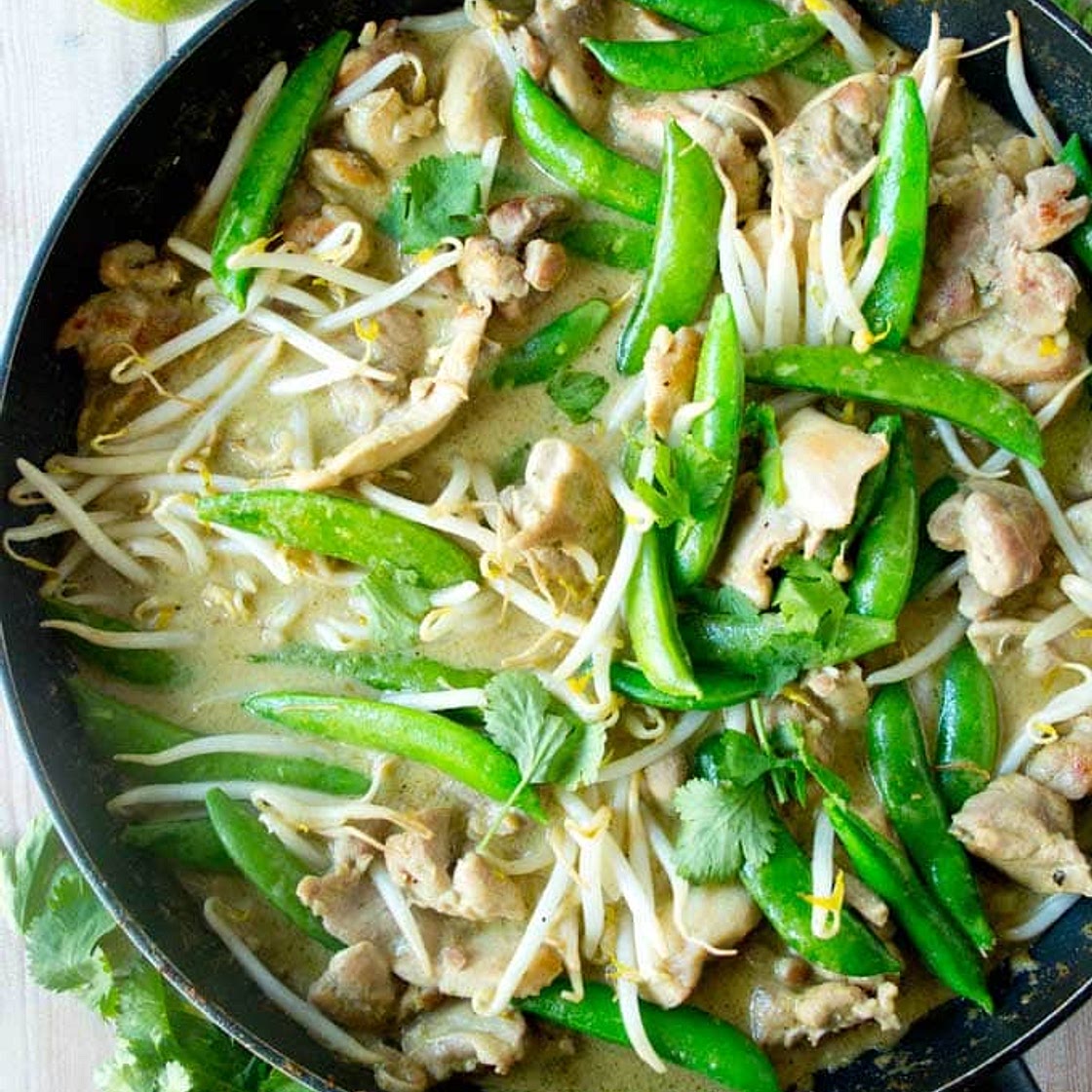 Chicken Green Curry Recipe (Thai)