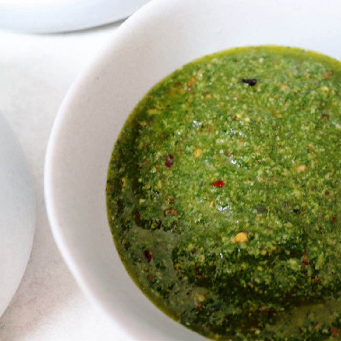 Coriander and pumpkin seed pesto