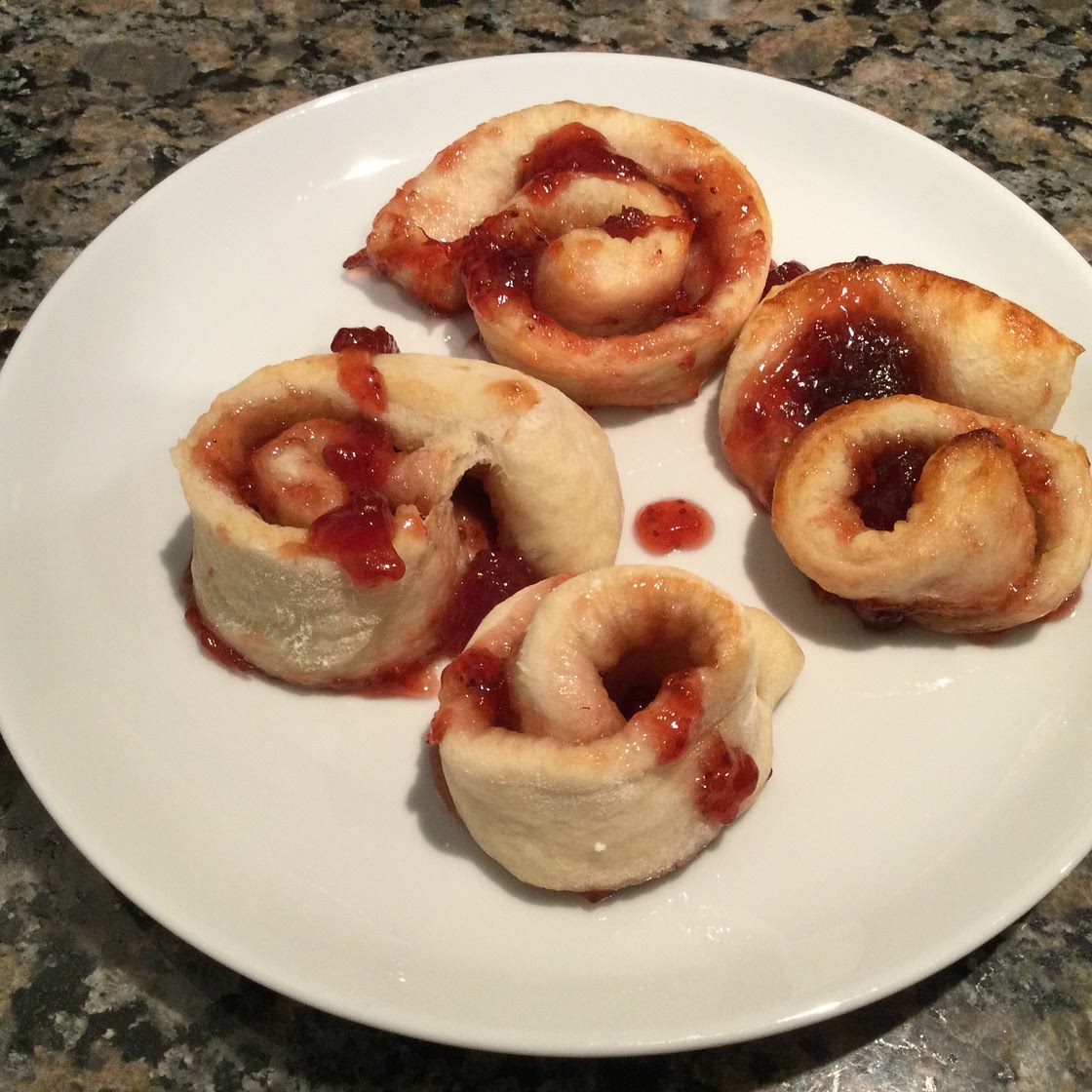 Pizza dessert improvisée