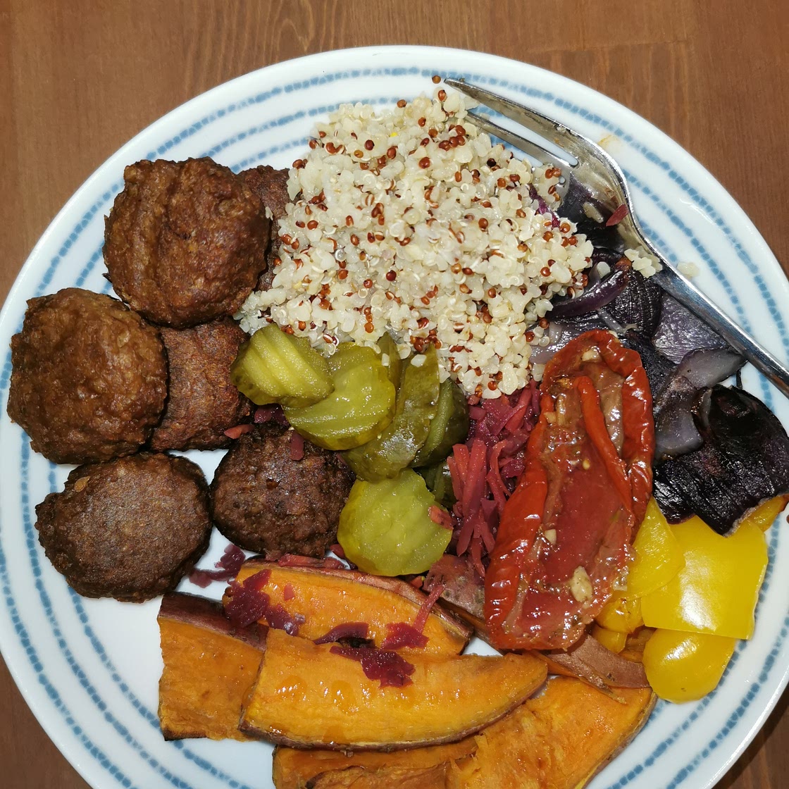 Quinoa Buddha Bowl with Tahini Dressing