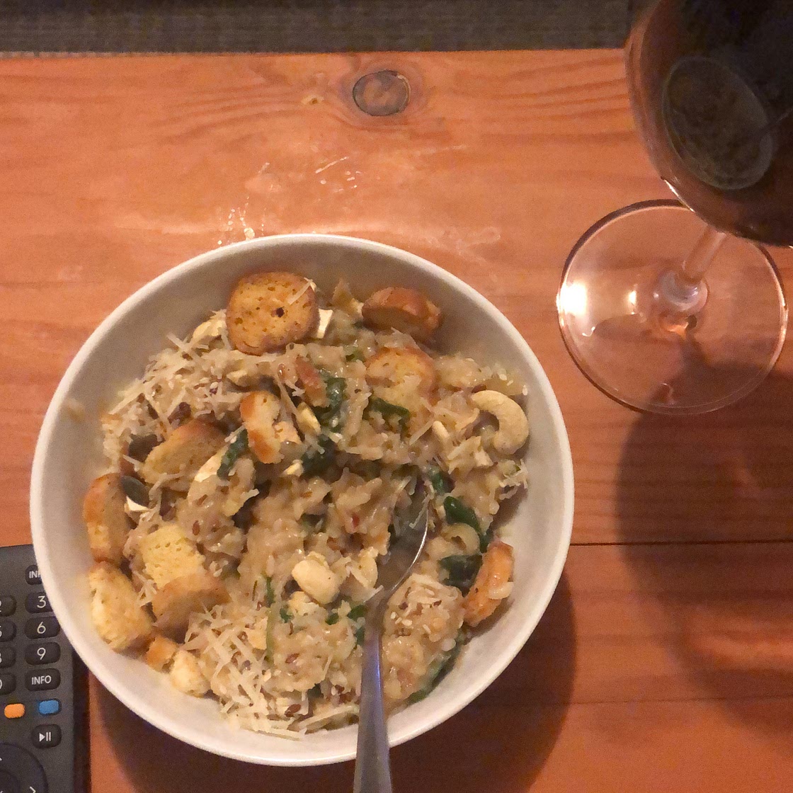 Classic Spinach Risotto