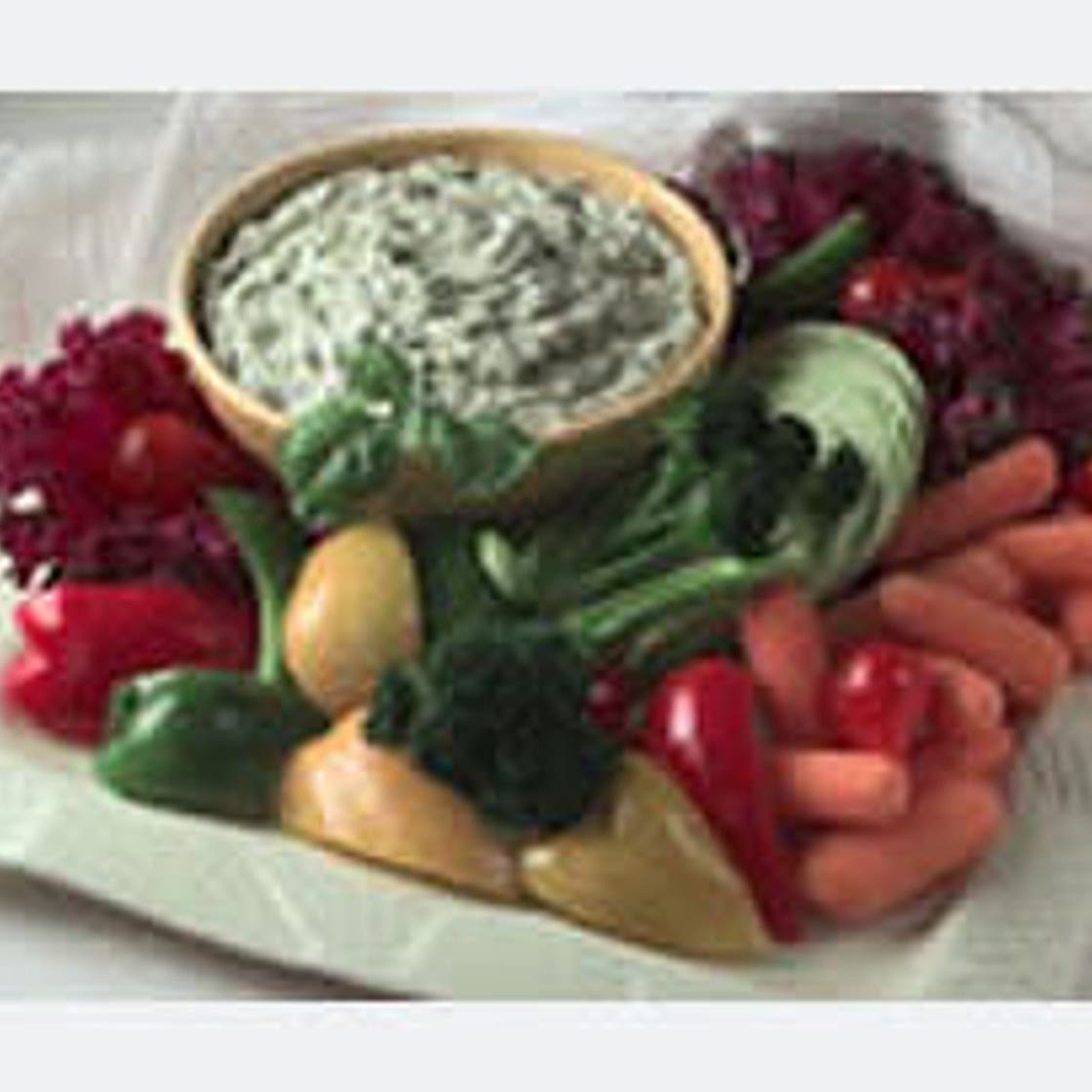 Easy Creamy Pesto Dip