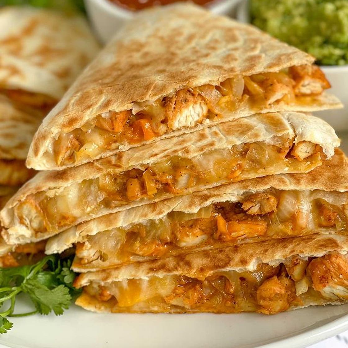 Chicken quesadillas