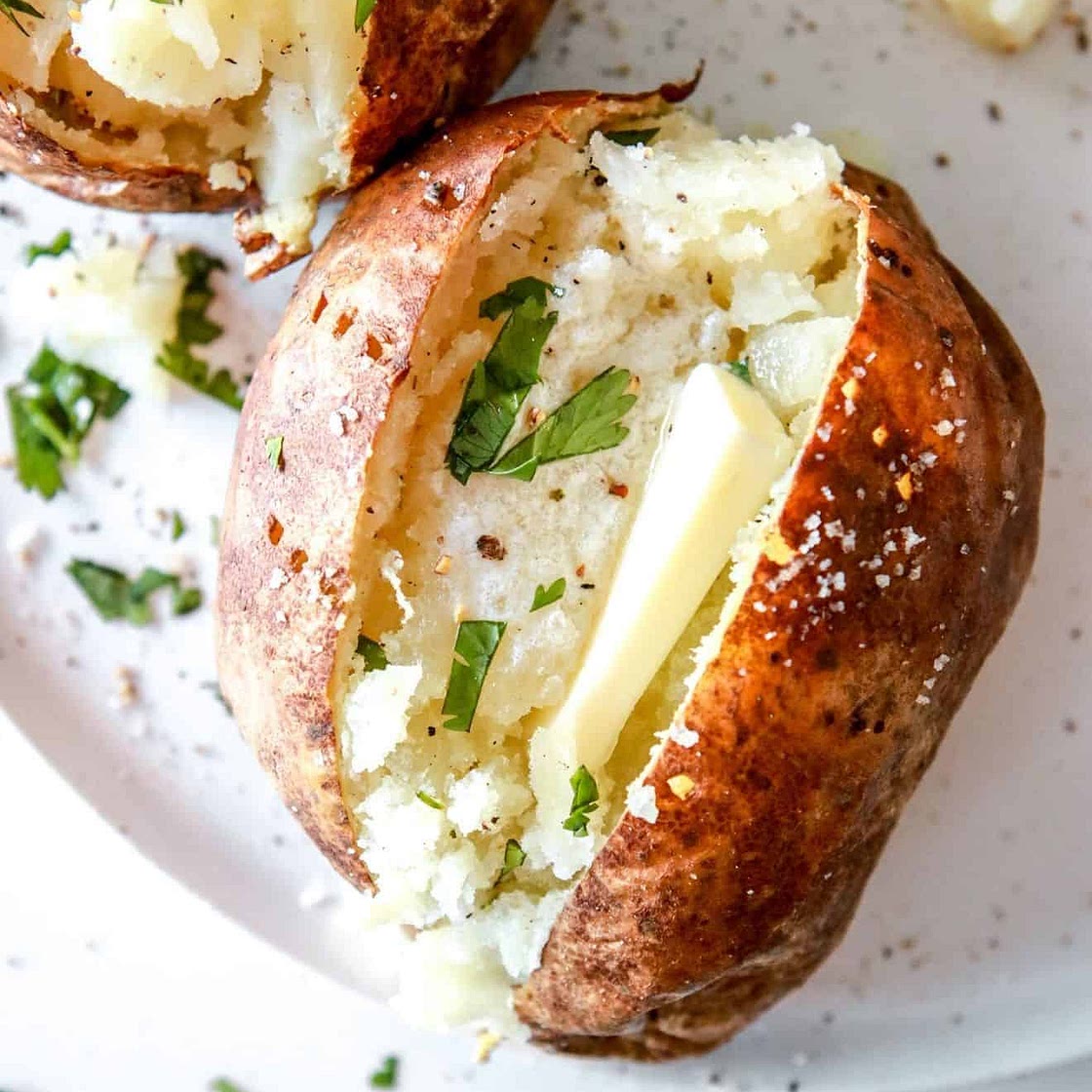 Air Fryer Baked Potatoes