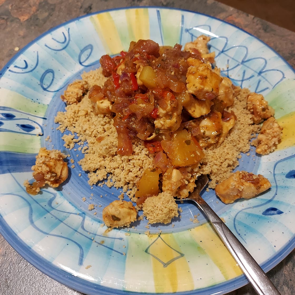 Sweet and Sour Chicken with Rice