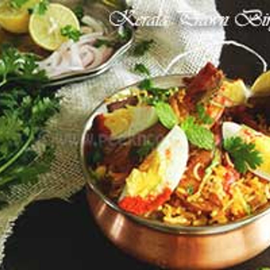 Prawn Chemmen Biriyani