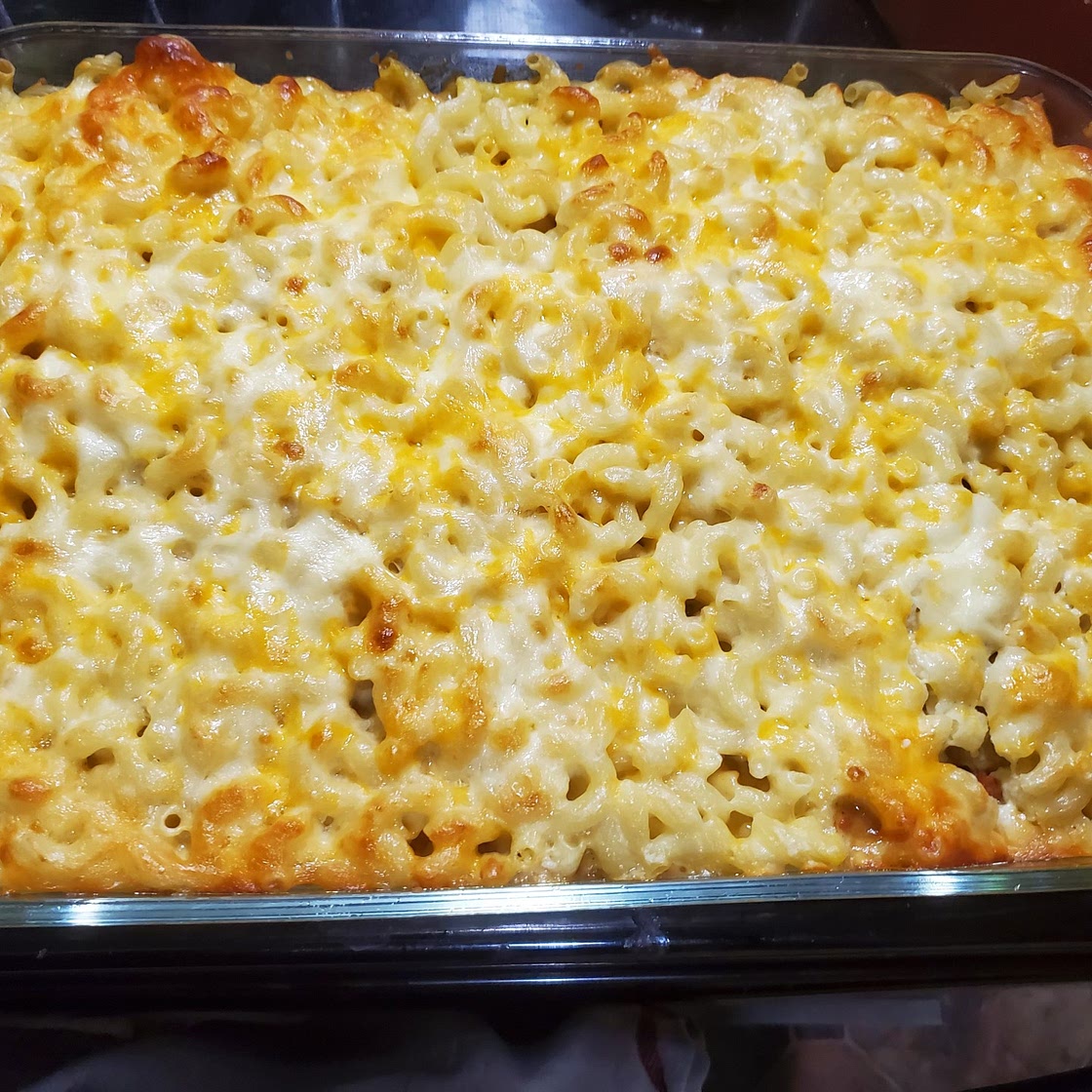 Cheesy Burger Macaroni Casserole