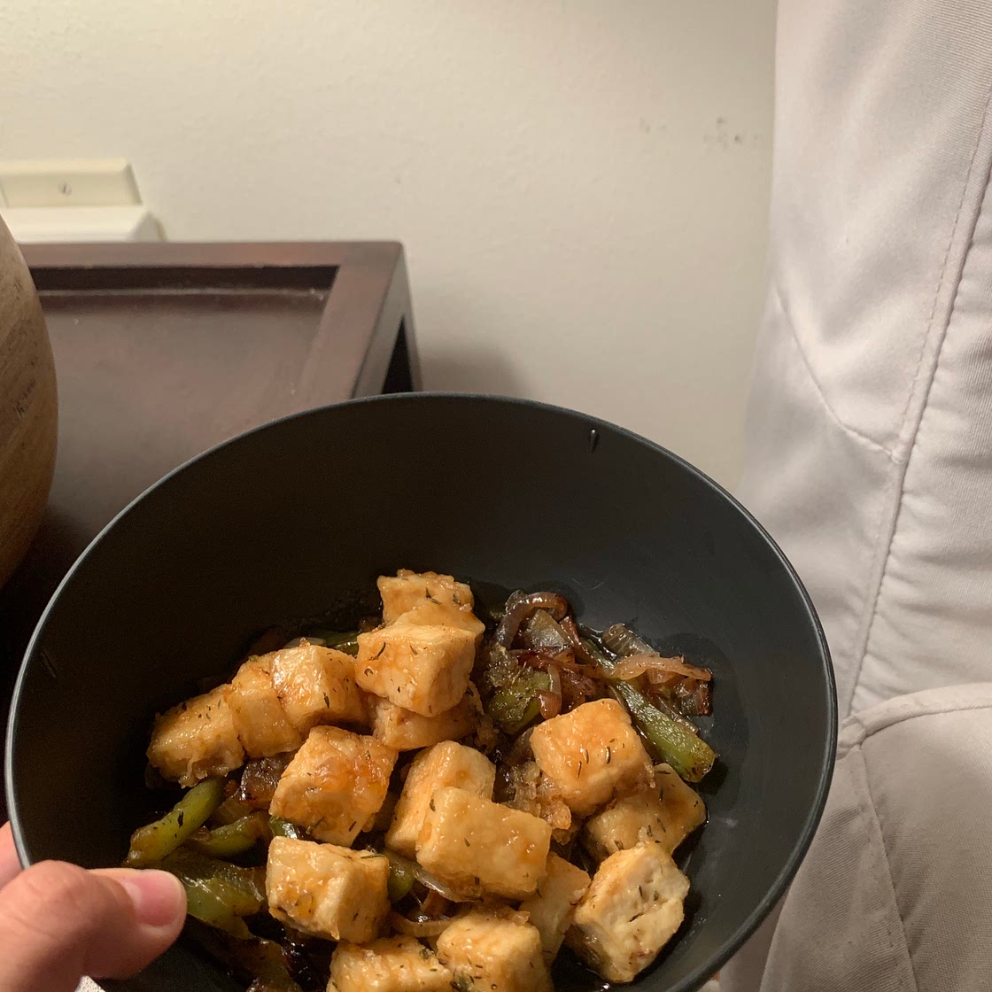 Honey Coriander Crispy Tofu Wings