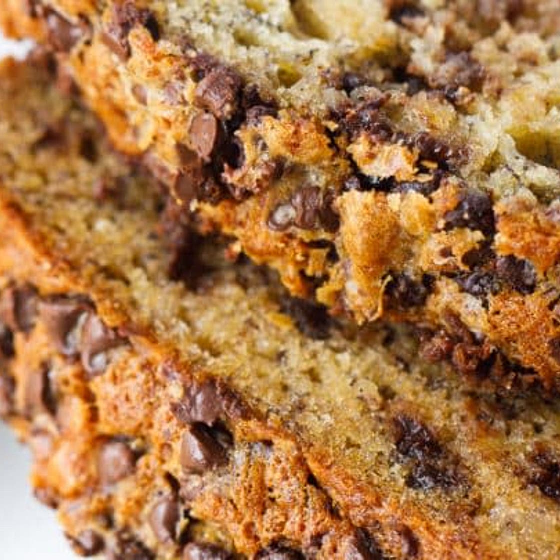 Banana Bread cannelle chocolat