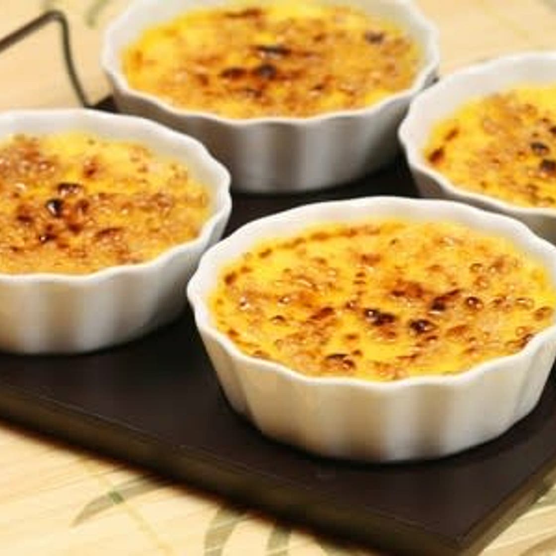 Oeufs au lait vanillés