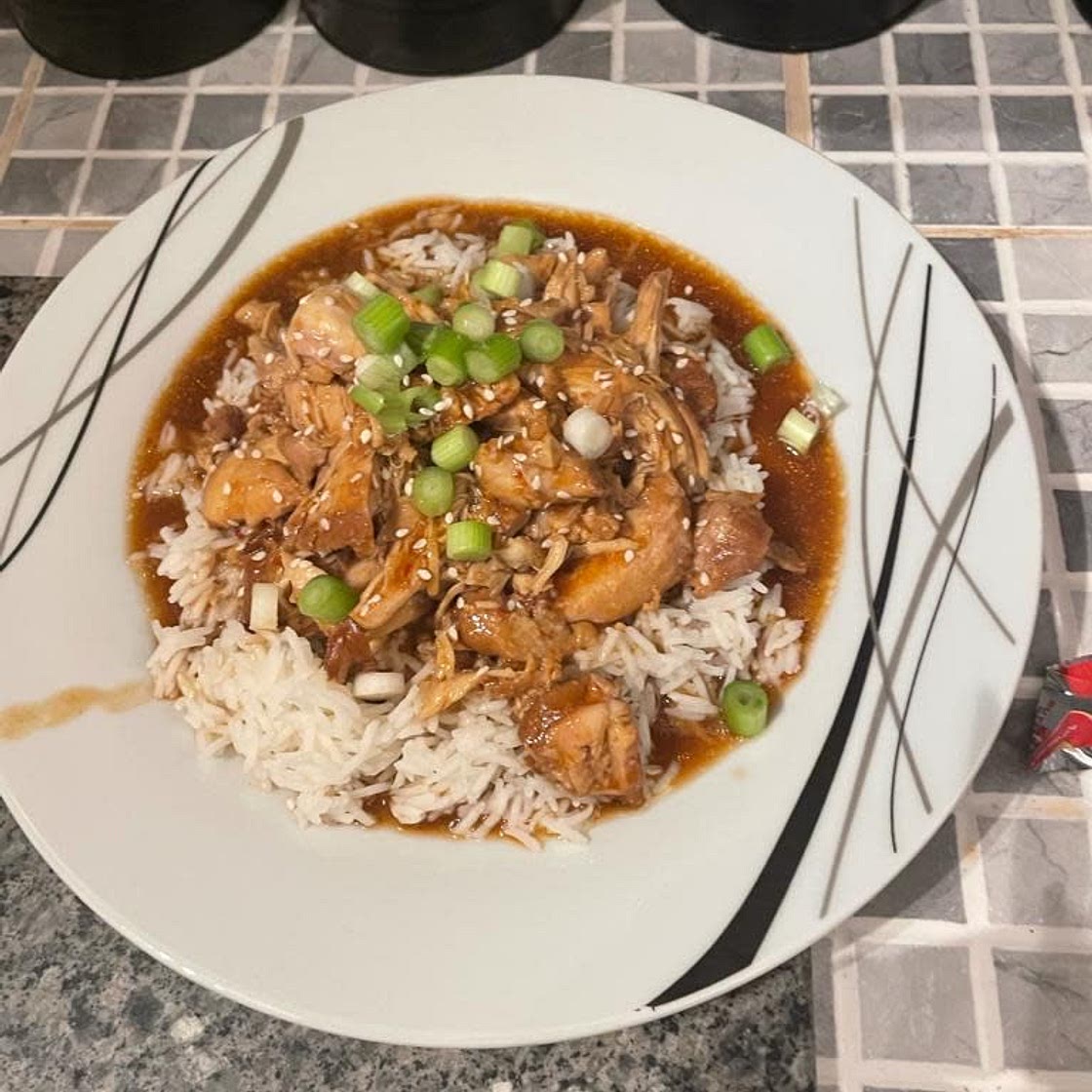 Honey Garlic Chicken (Slow Cooker)