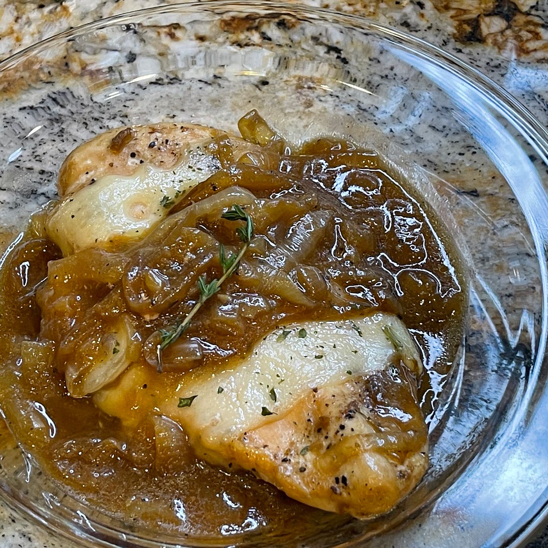 Keto French Onion Chicken