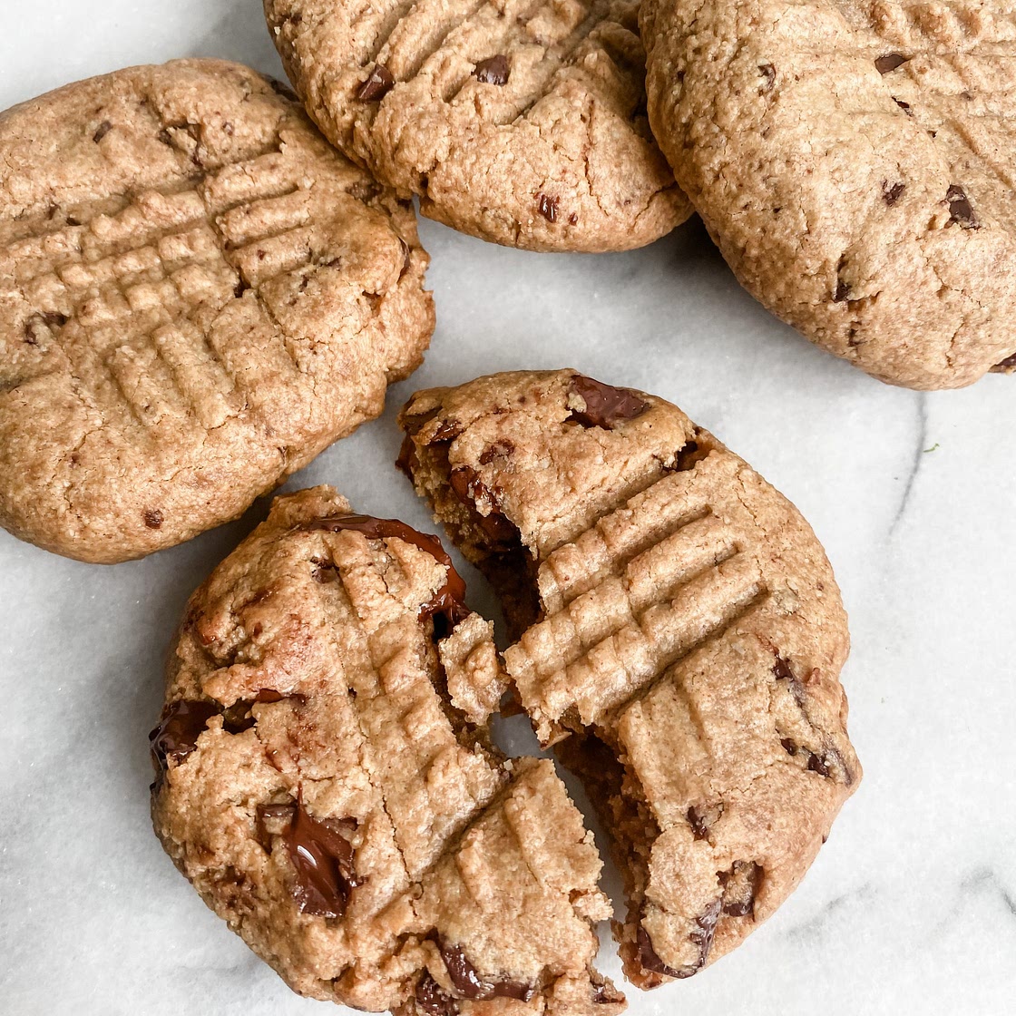 Small Batch Peanut Butter Chocolate Chip Cookies