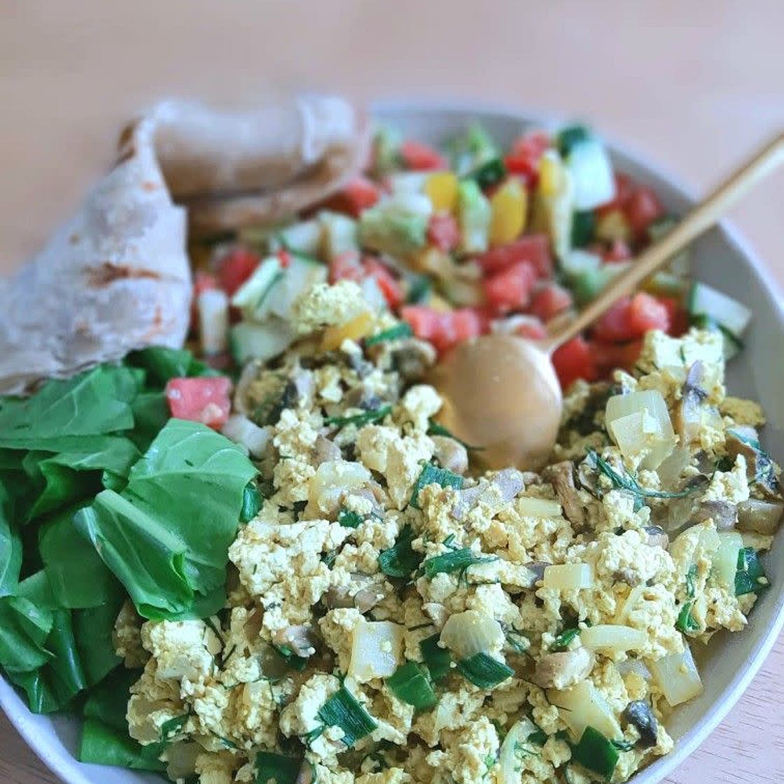 Tofu scramble