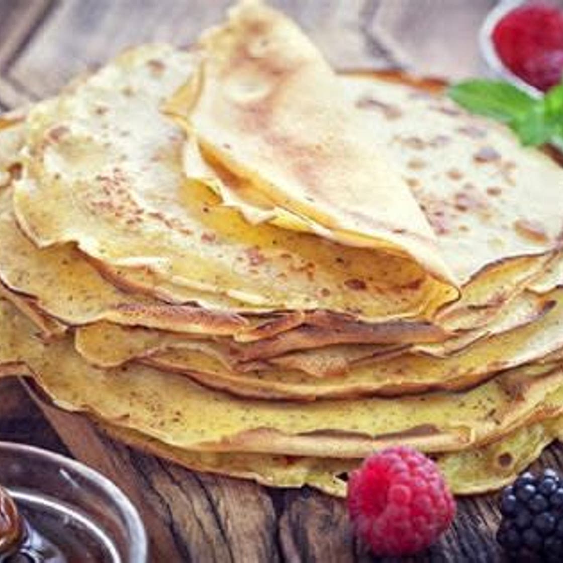 Crêpes au sucre