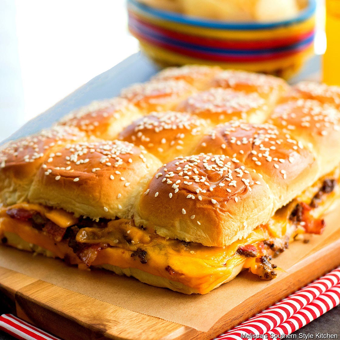 Bacon Cheeseburger Sliders