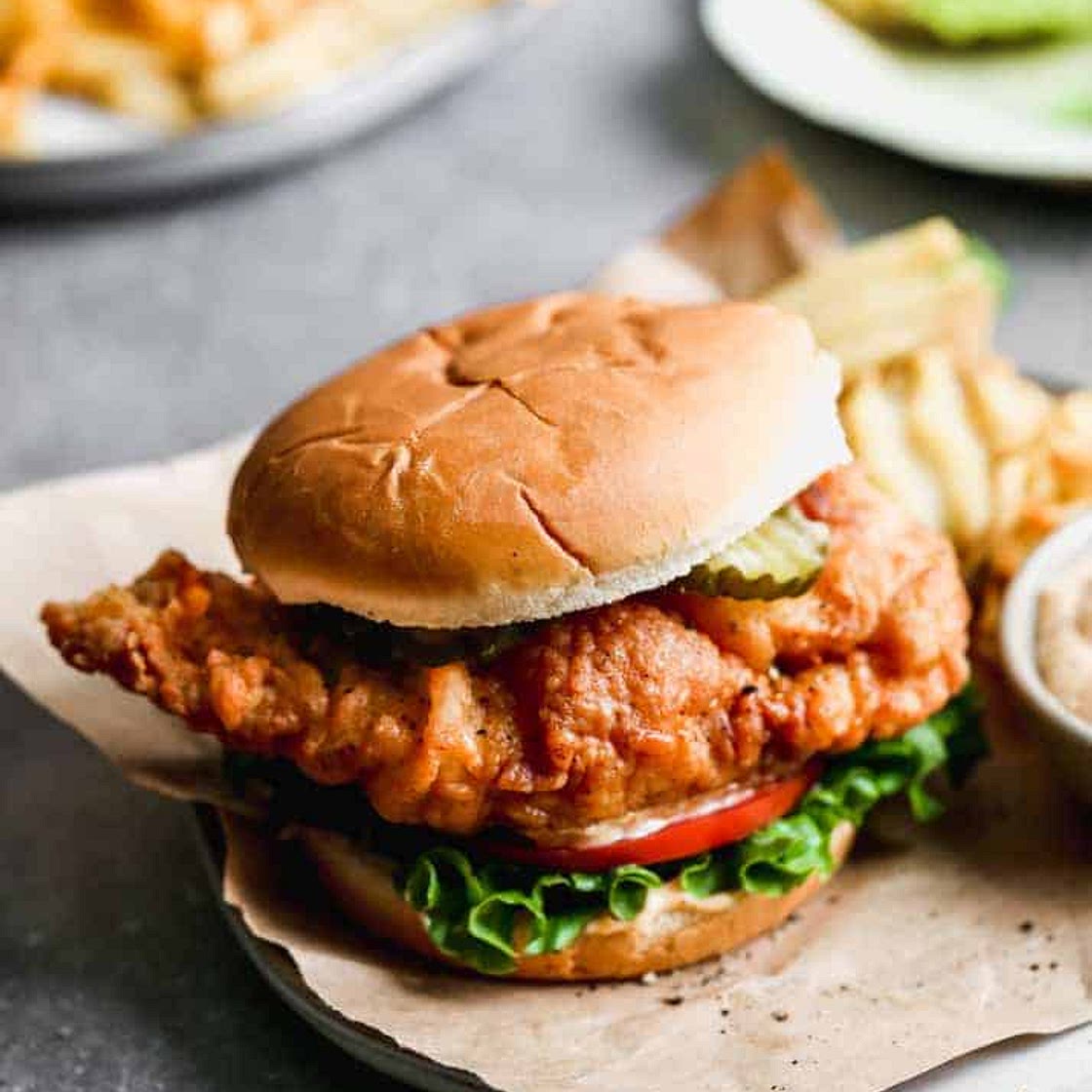 Chick-Fil-A Crispy Chicken Sandwich Copycat