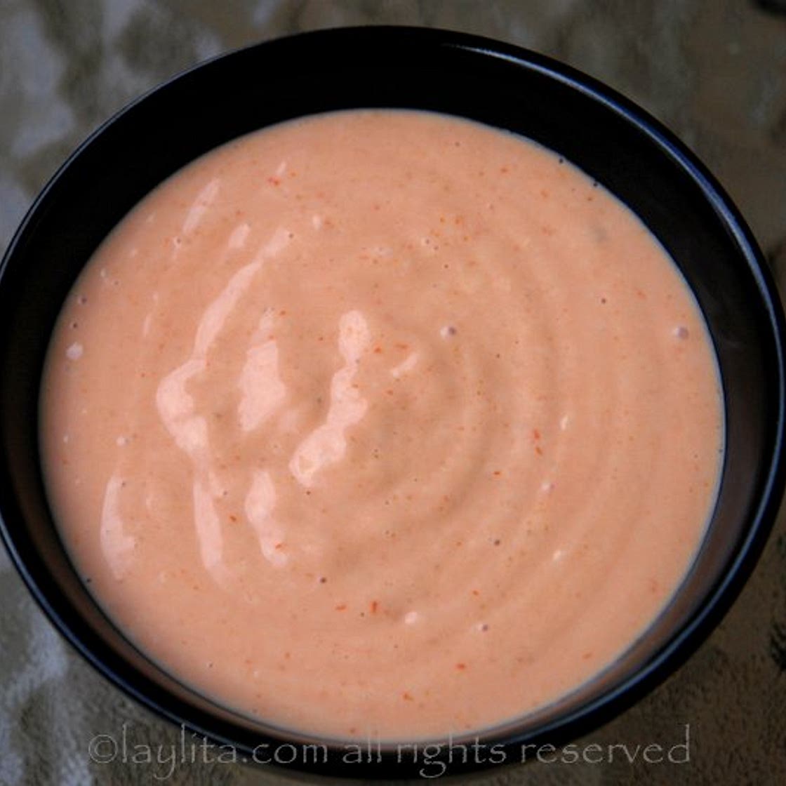 Salsa rosada or salsa golf