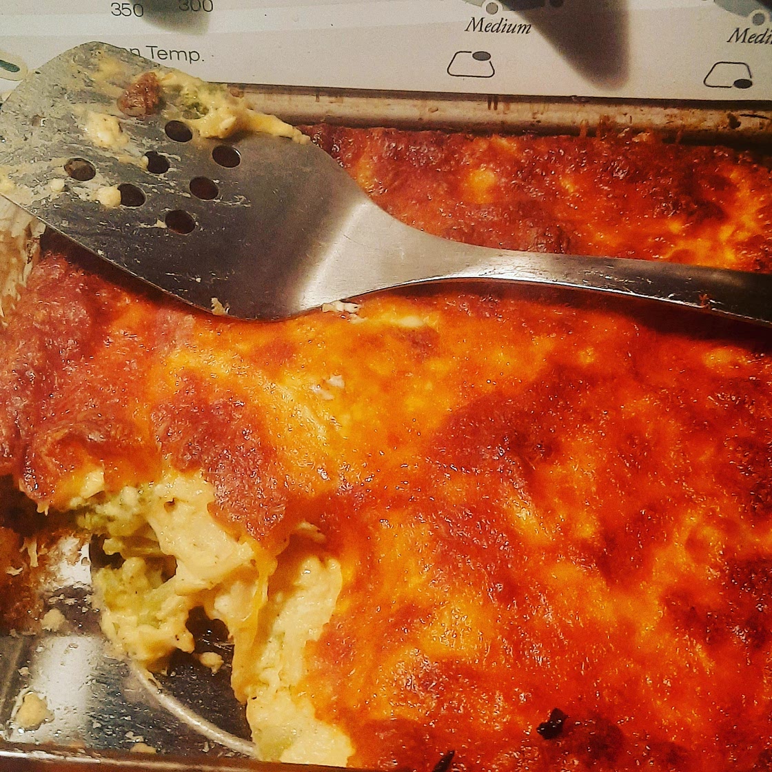 Keto Chicken, Broccoli and Cheese Casserole