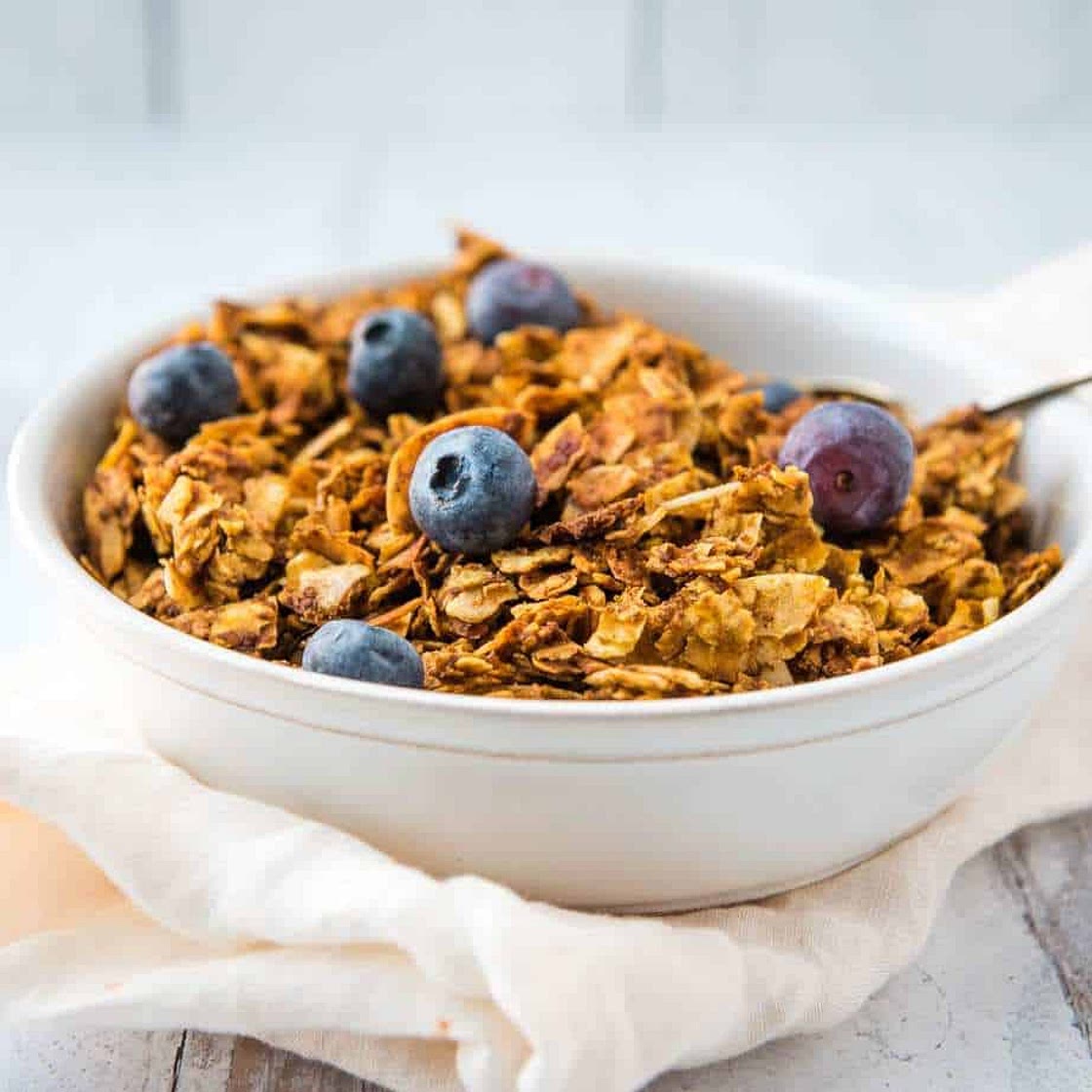 Tigernut Pumpkin Granola (Paleo, AIP, Nut-free)