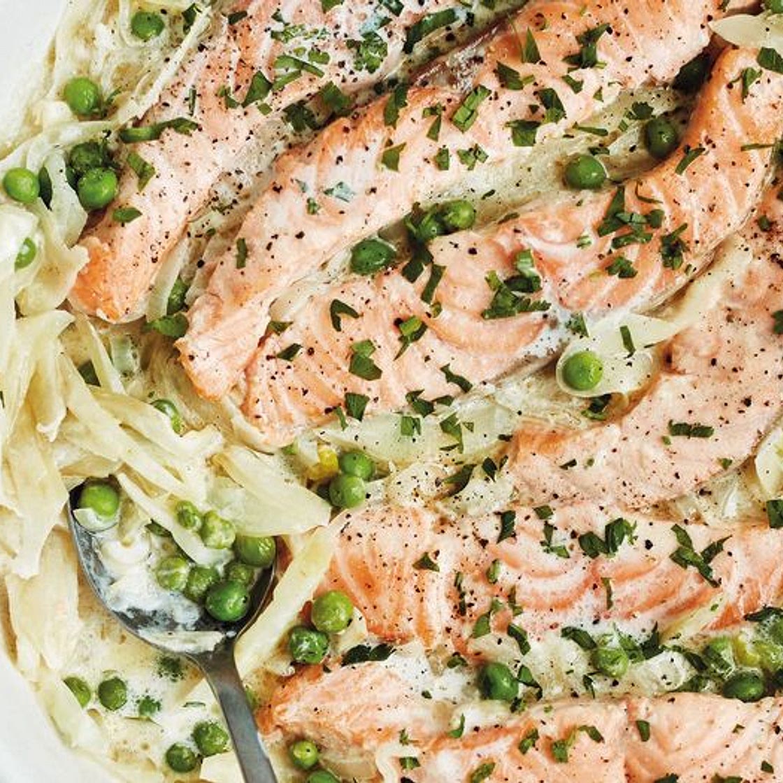 Mary Berry’s Salmon and Fennel One-pot Wonder