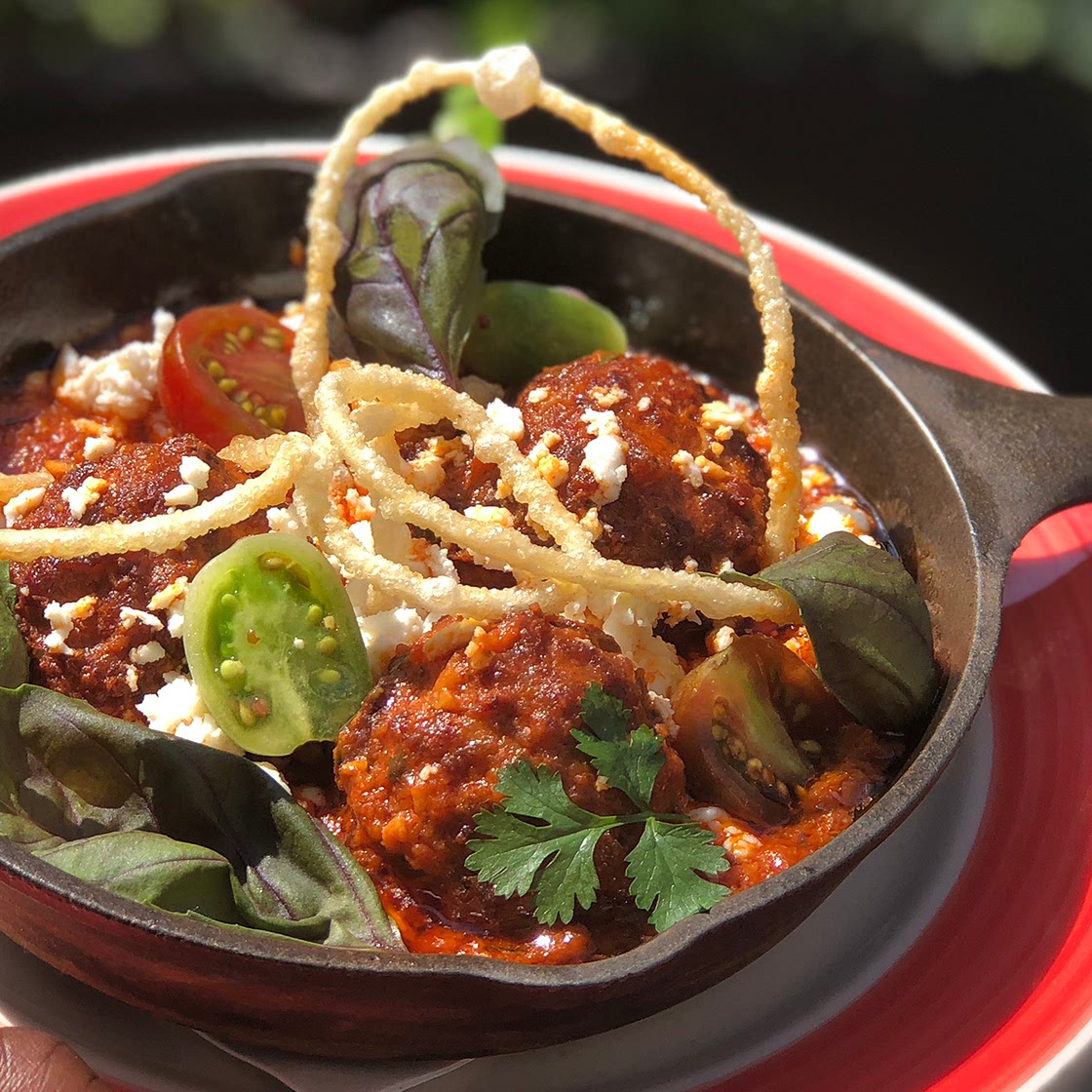 Marcus Samuelsson's Meatballs Pomodoro Recipe
