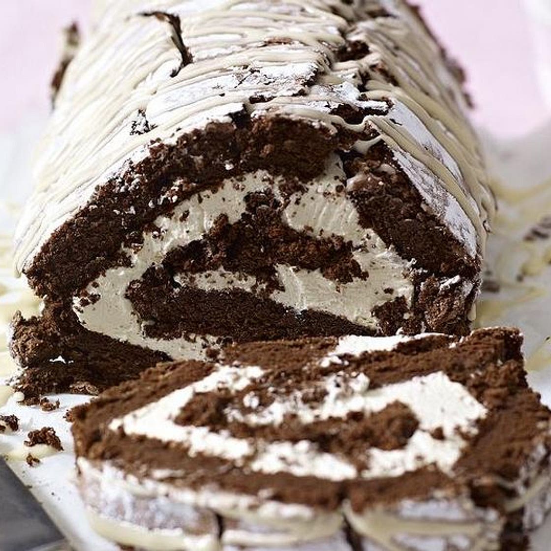 Mary Berry’s Chocolate and Irish Cream Roulade
