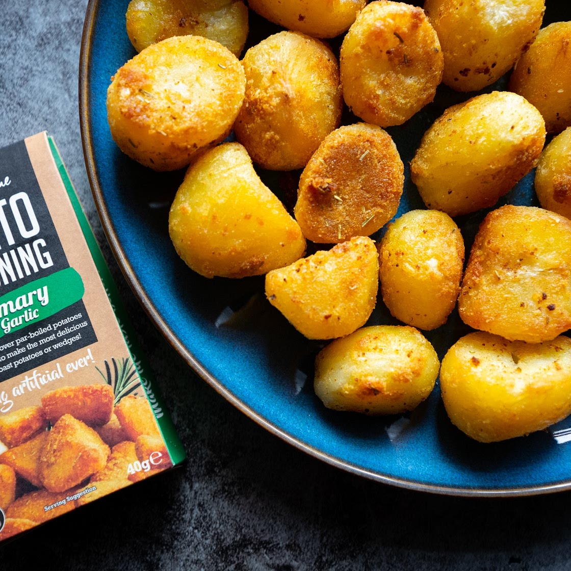 Rosemary & Garlic Roast Potatoes by Pureety