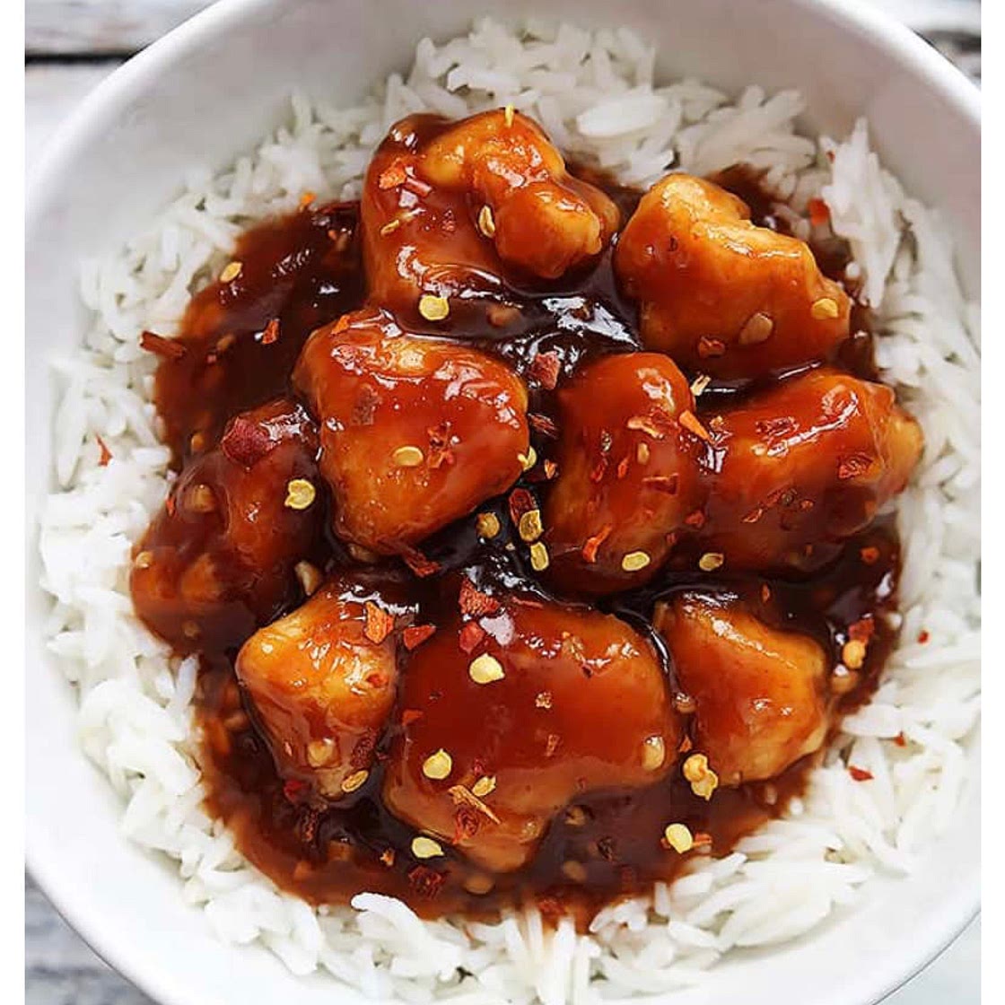 Sriracha Honey Chicken 