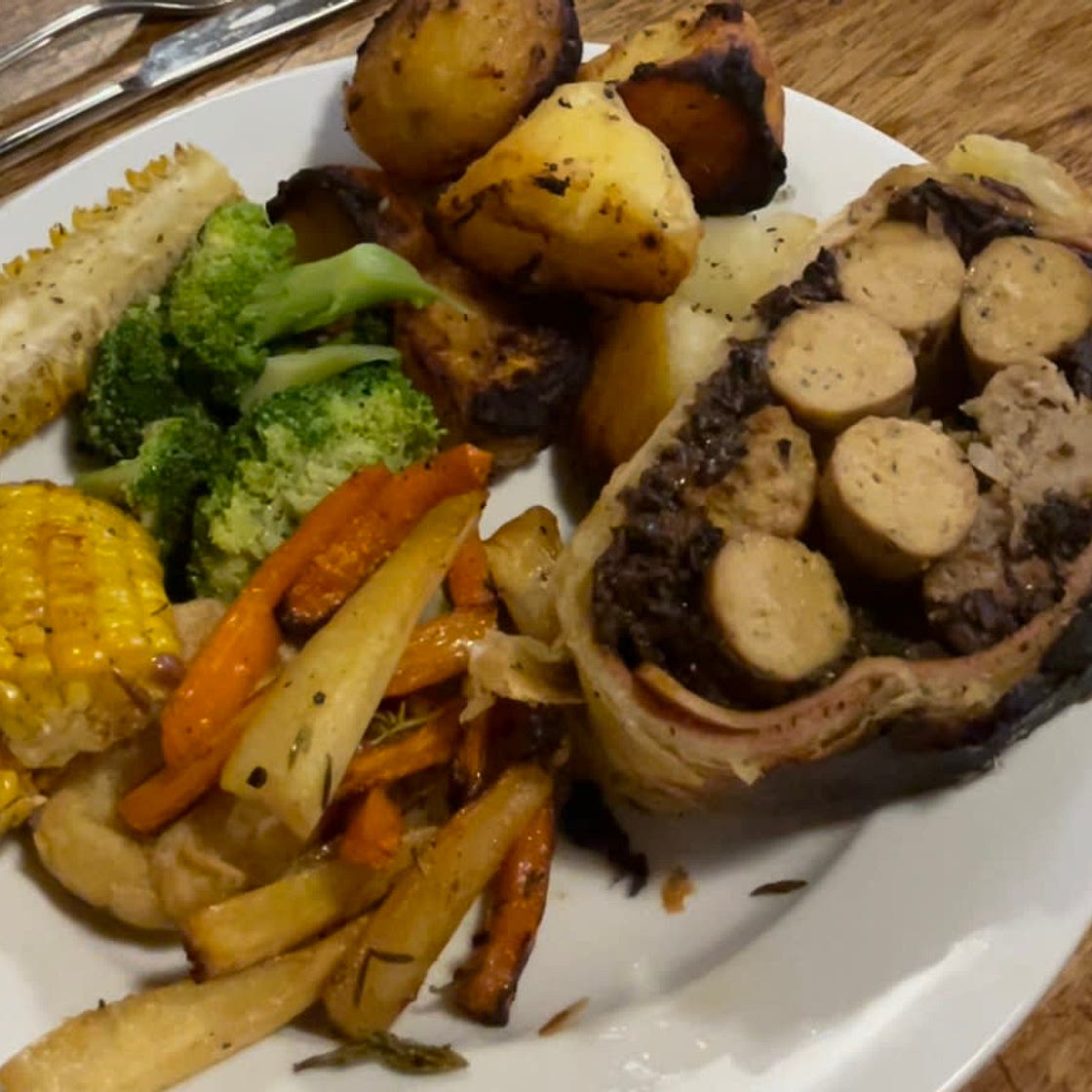 Vegan Sausage Wellington