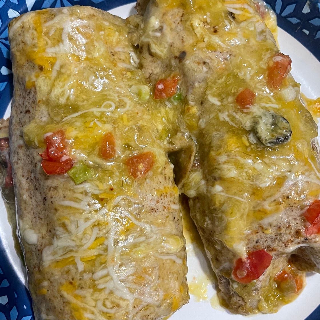 Chicken enchiladas
