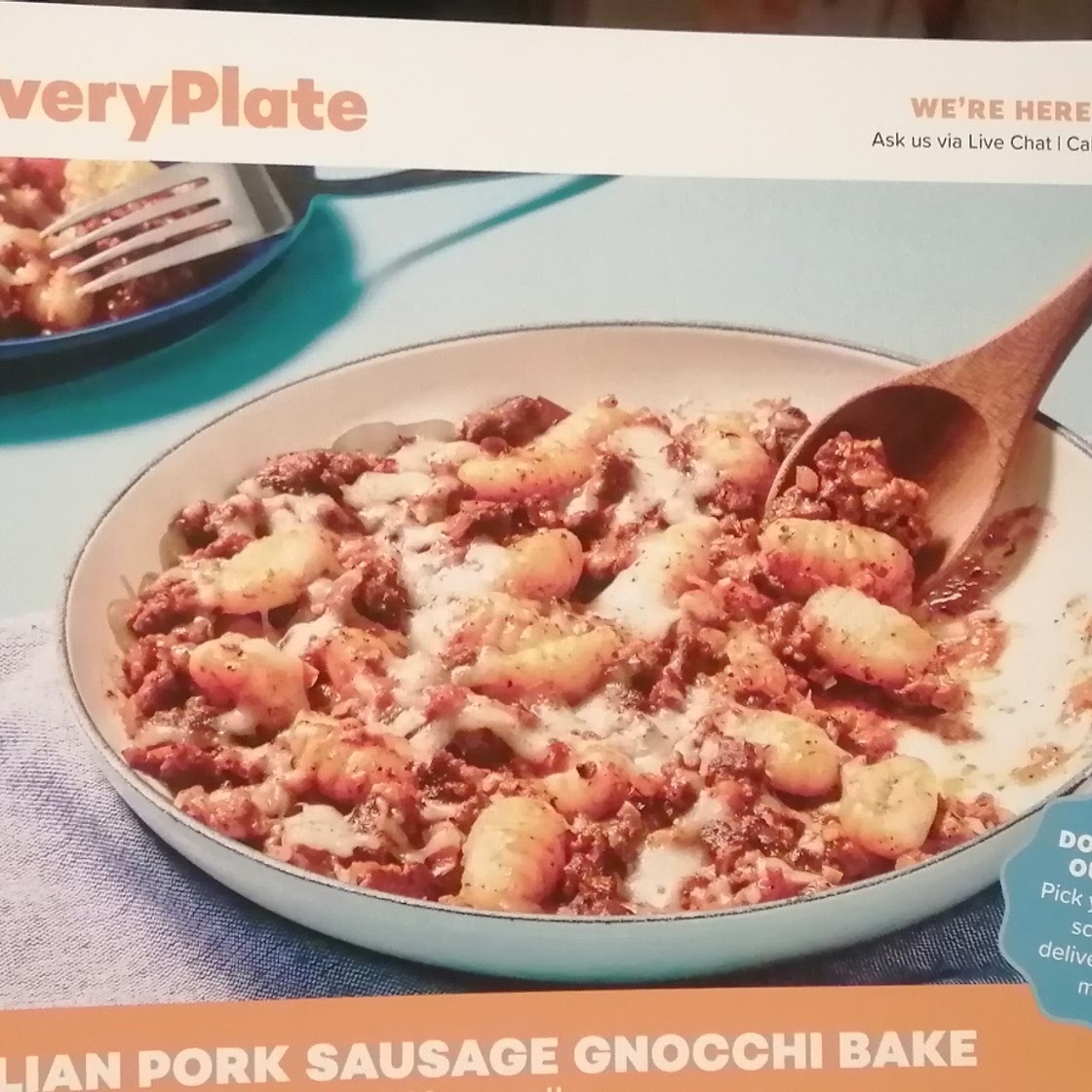 Italian Pork Sausage Gnocchi Bake