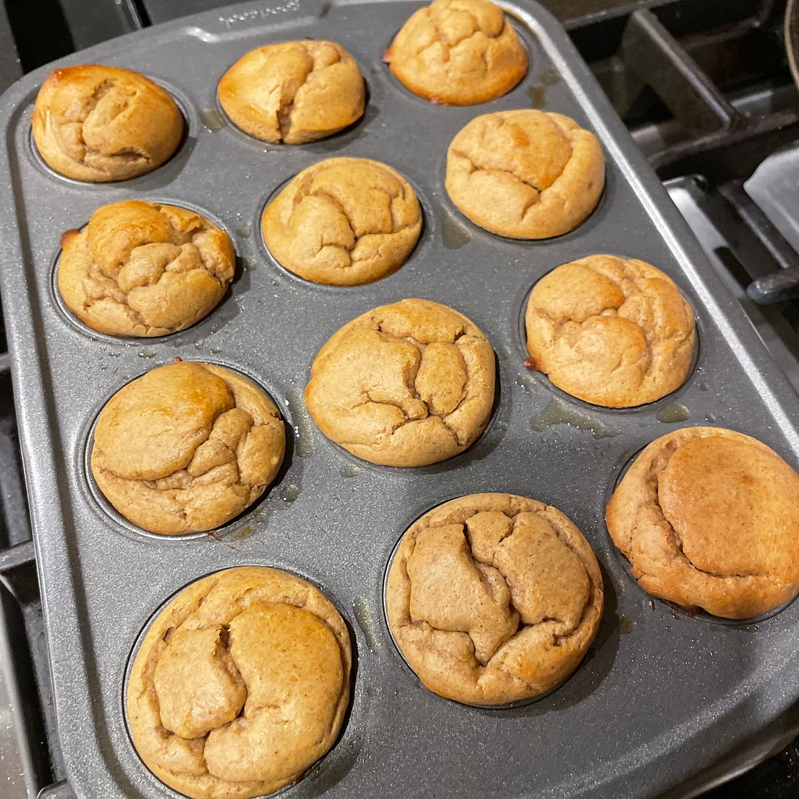 Apple Peanut Butter Muffins