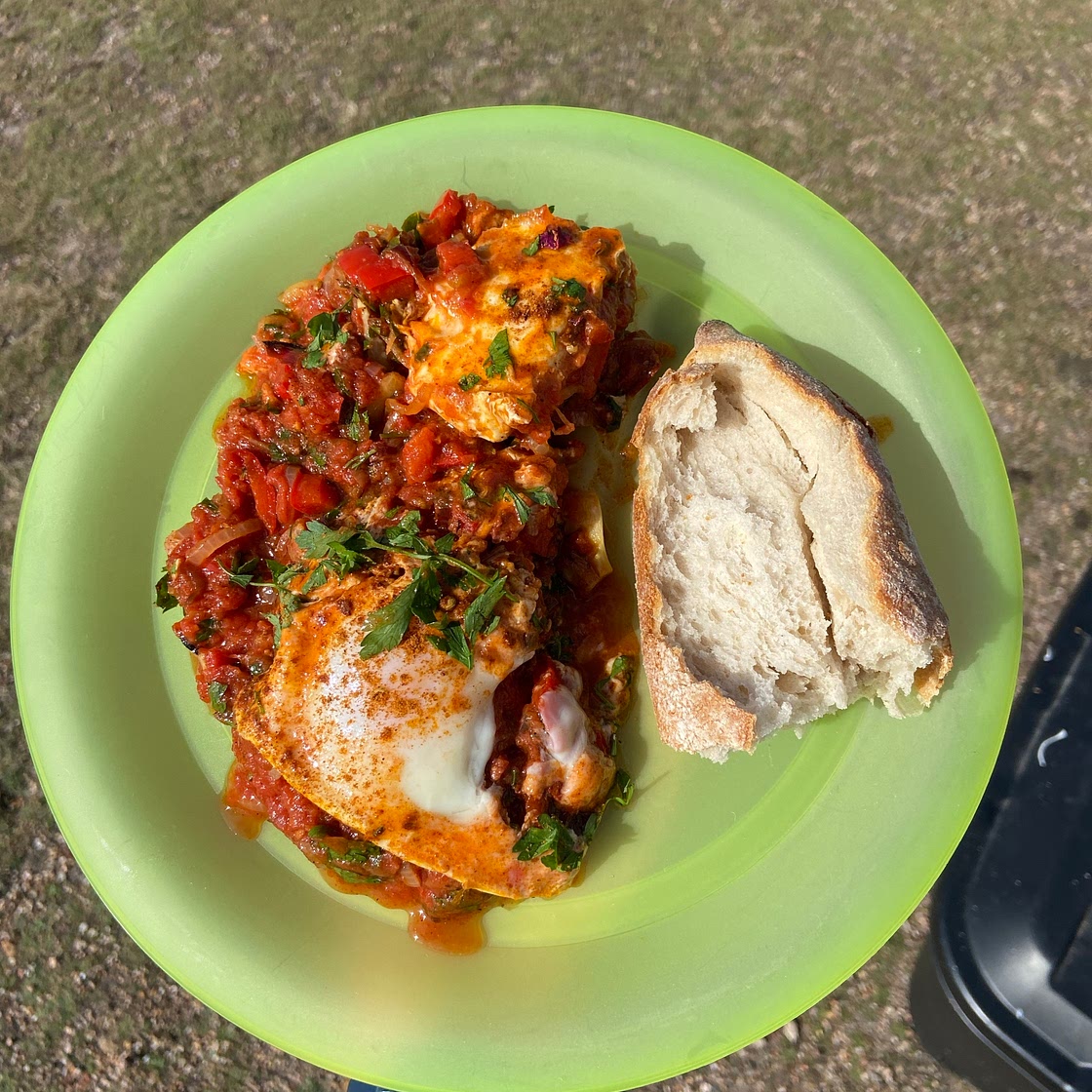 Spanish butter bean stew 