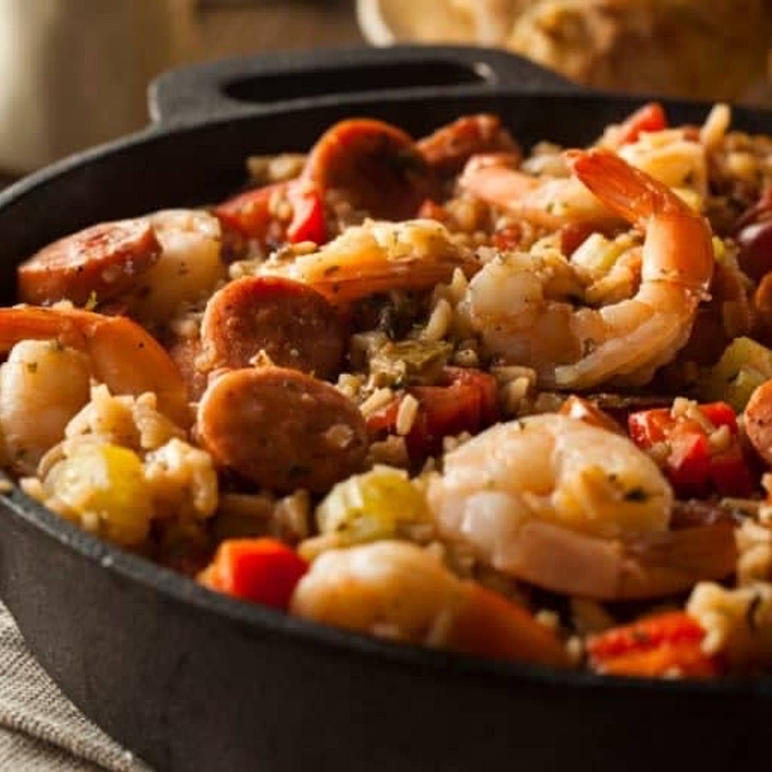 One Pot Seafood and Rice 