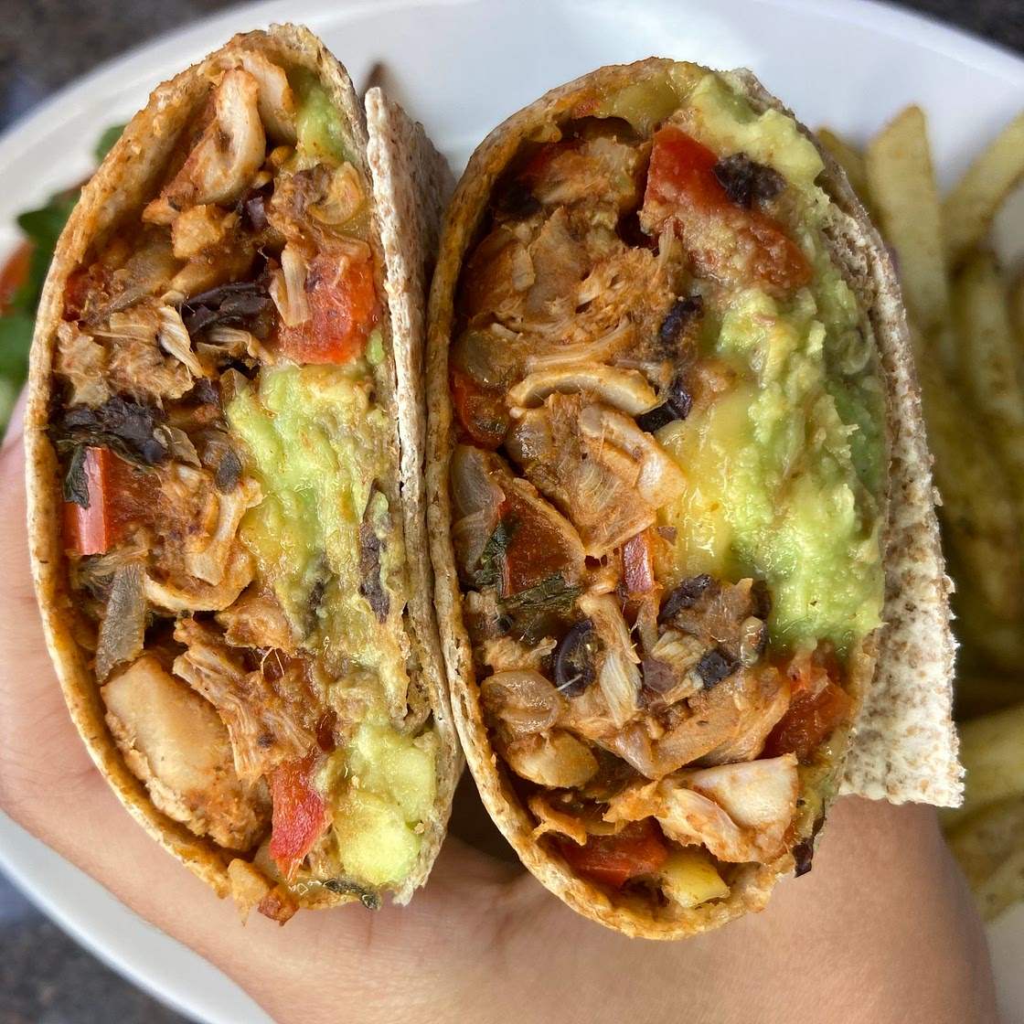 Jackfruit Fajitas 