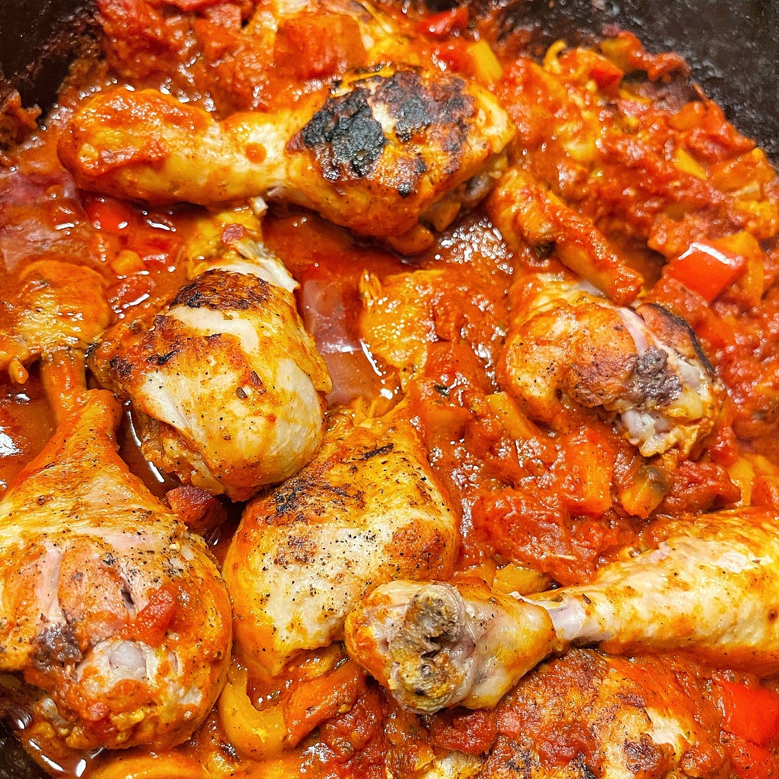 One Pot Spanish Chicken - Easy