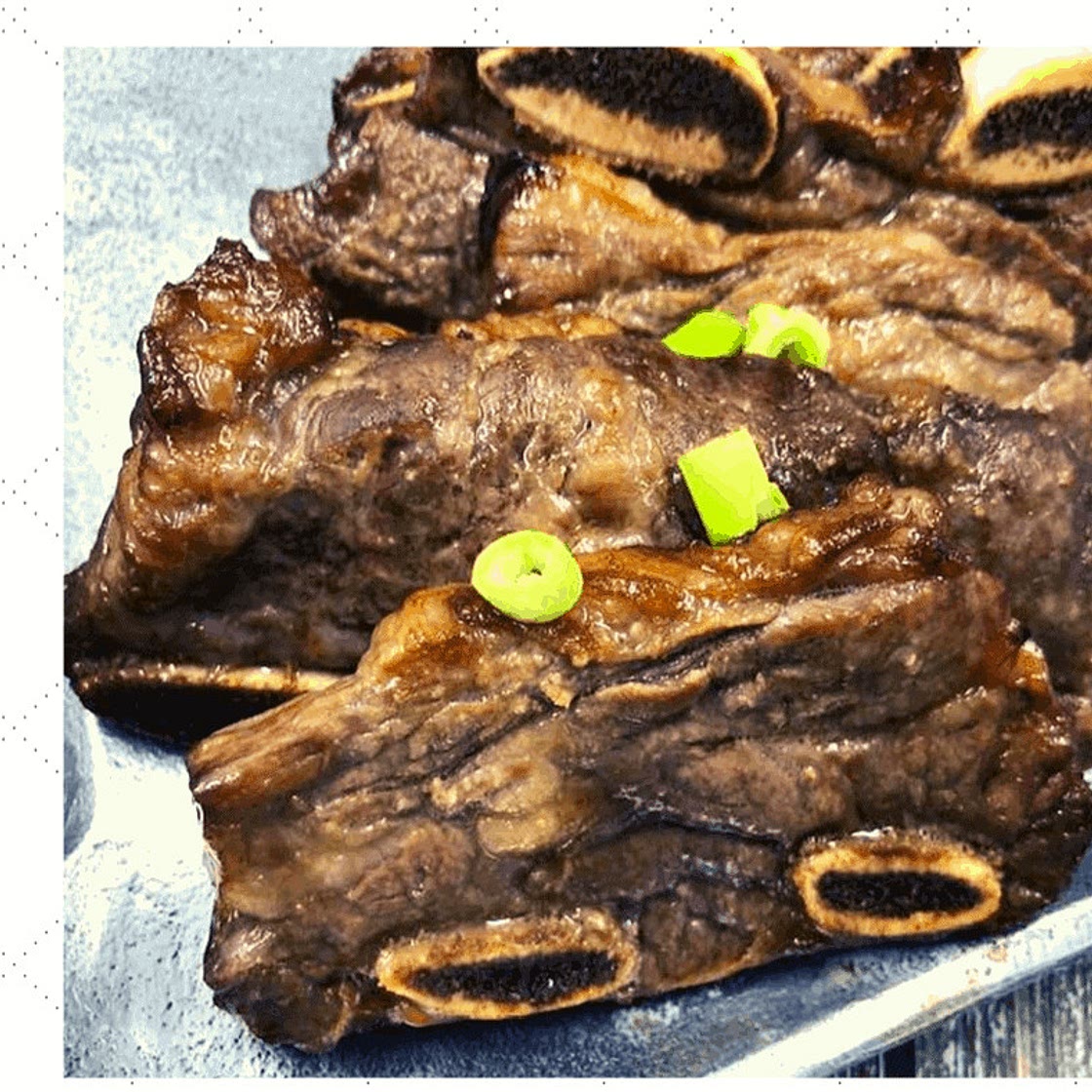 Air Fried Korean-Style Beef Short Ribs