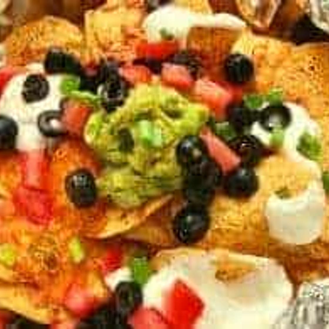 Air Fryer, Air Fried, Loaded Nachos