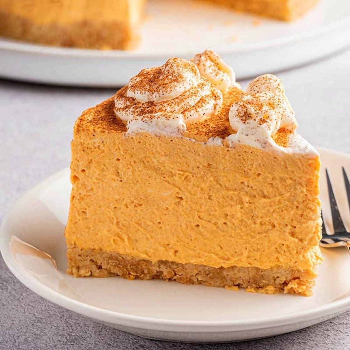 Keto Pumpkin Cheesecake
