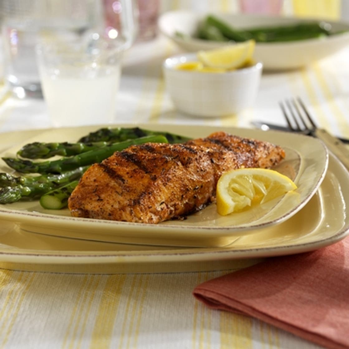 Grilled Cajun Salmon