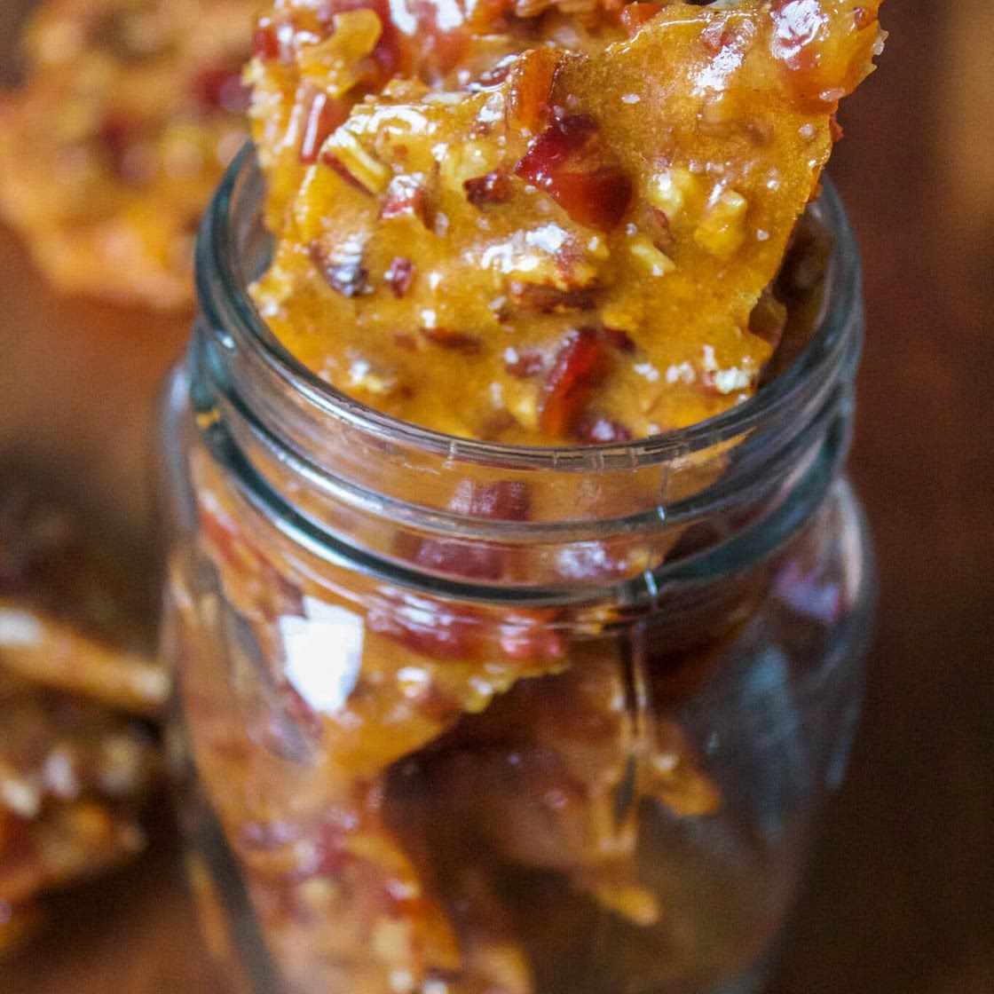 Bourbon Bacon Brittle