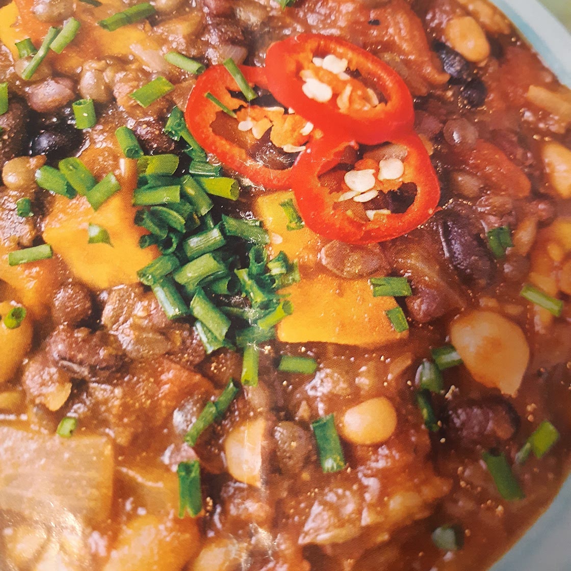3 Bean & Pumpkin Chilli