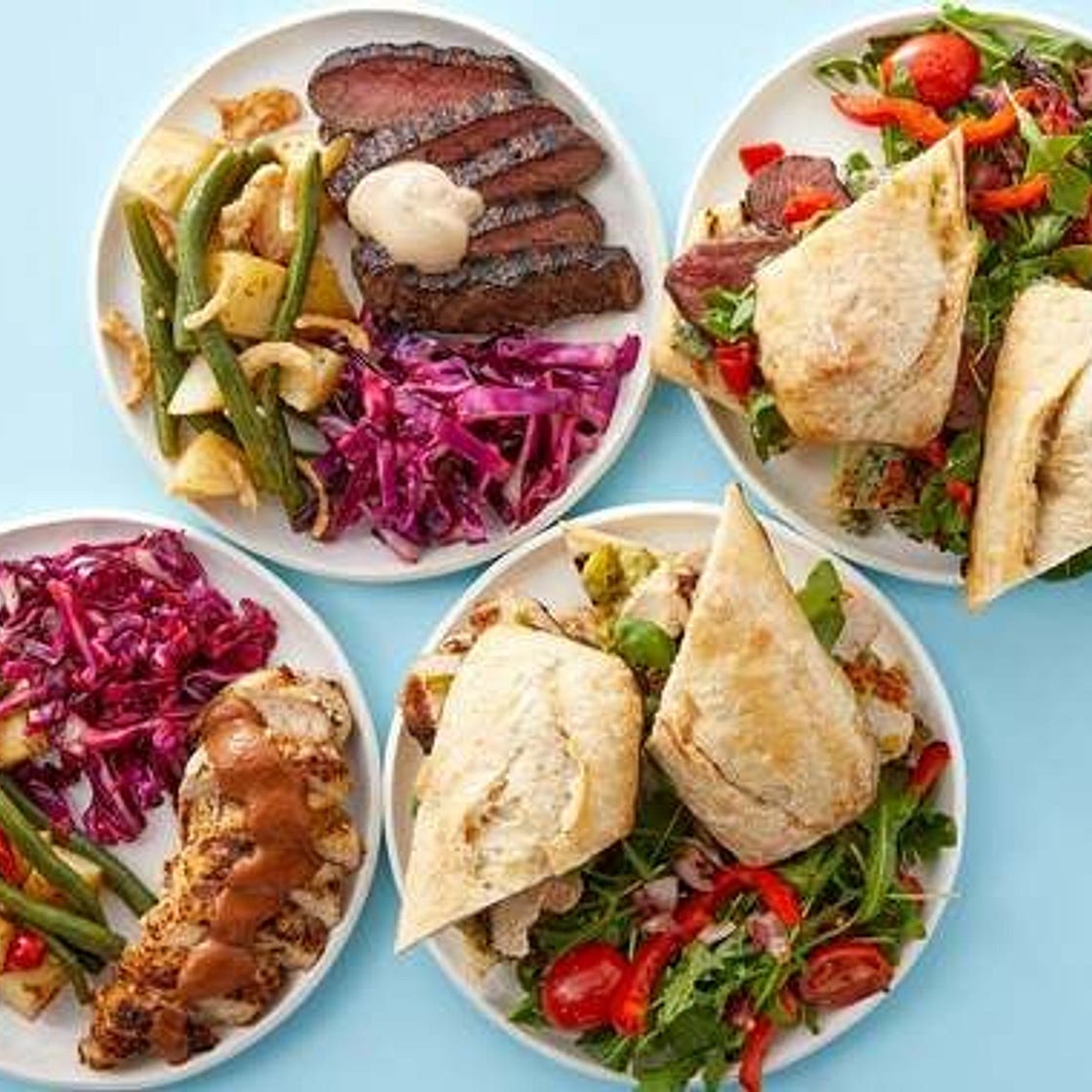 Grilled Chicken & Steak Meal Prep Bundle