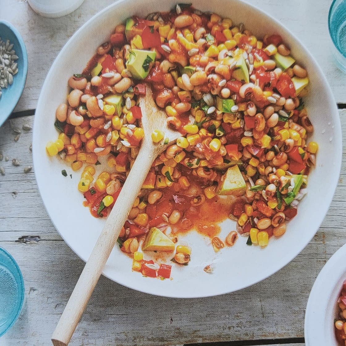 Dr Greger Core and Black-eyed Pea Salad