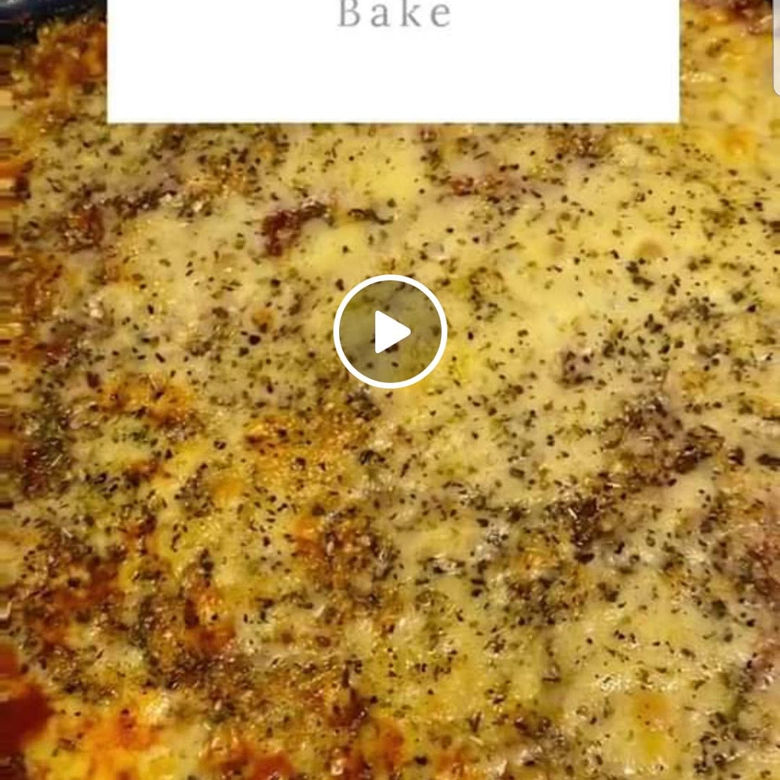 Zucchini pizza bake isagenix FB recipe