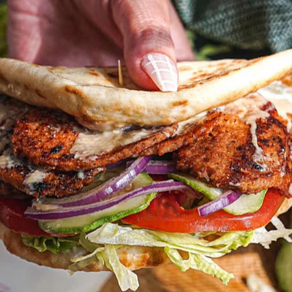 Easy Vegan Kebab